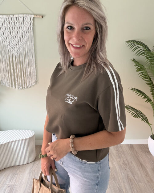 Amour club shirt army