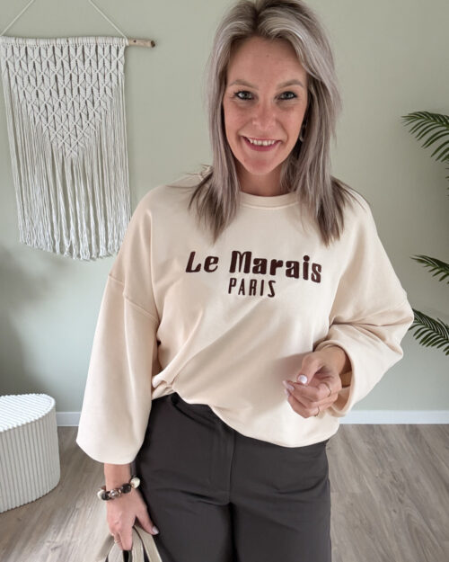 Sweater Marais beige