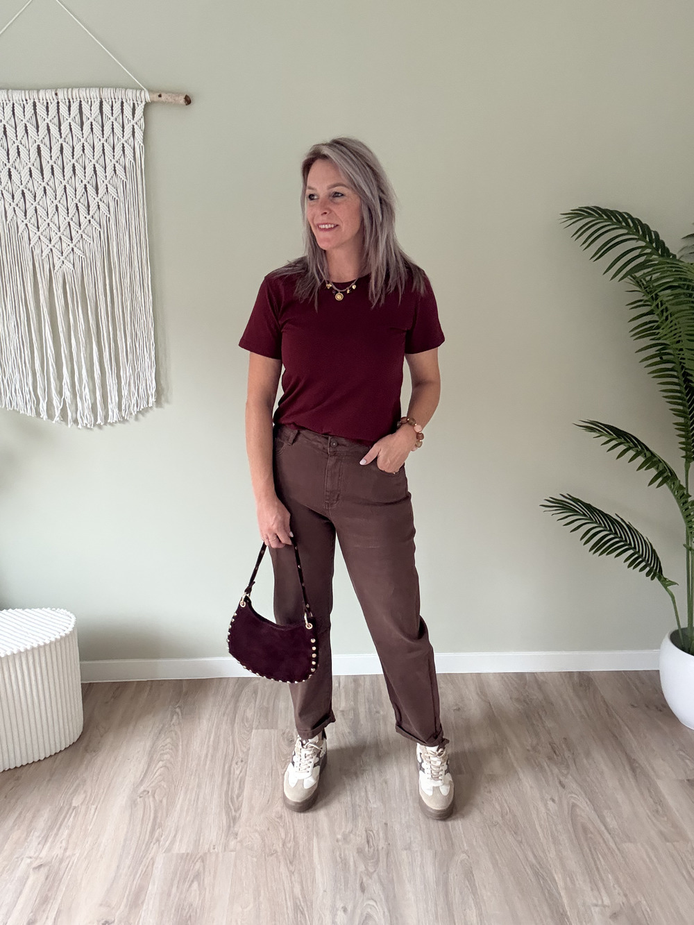 Baggy jeans choco - Afbeelding 2
