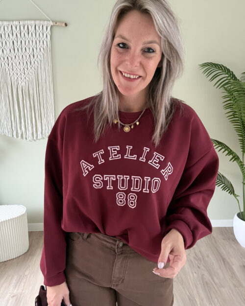 Sweater atelier bordeaux