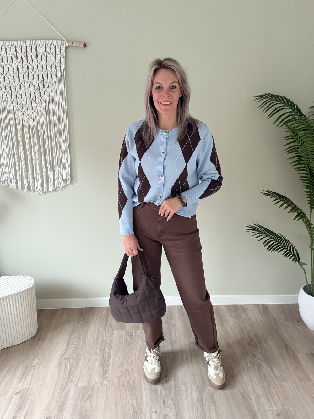 Baggy jeans choco - Afbeelding 3
