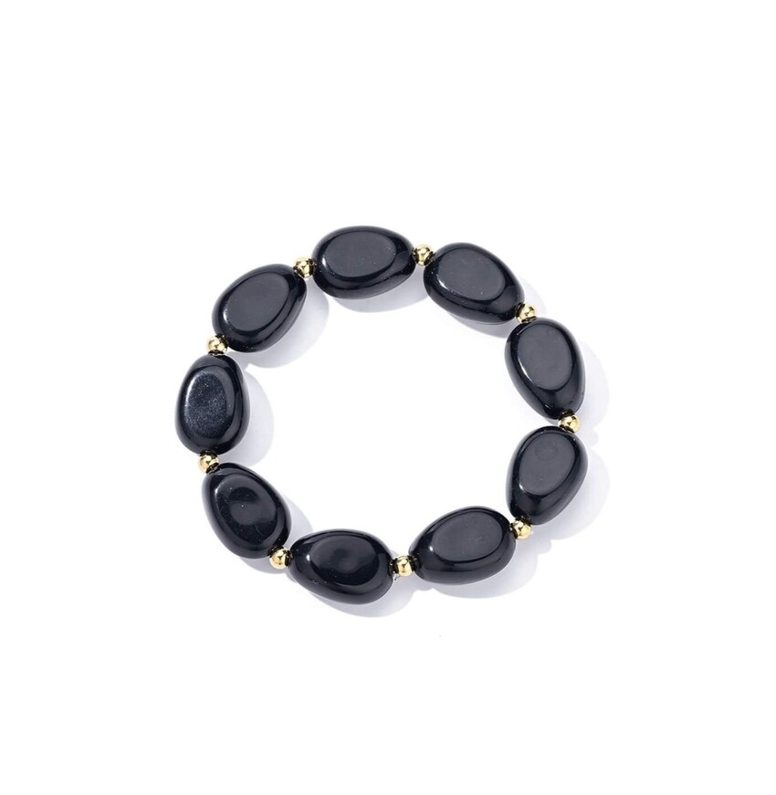Kralen armband navy