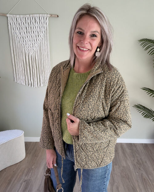 Leopard jacket