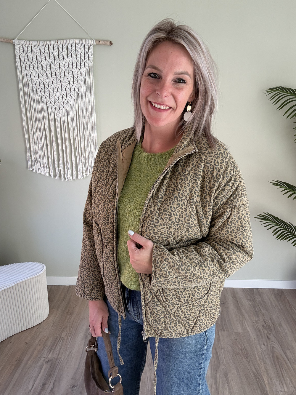 Leopard jacket