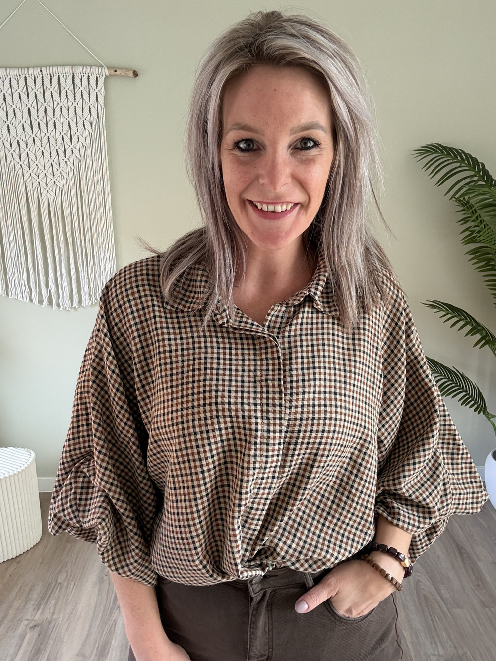 Oversized blouse ruit
