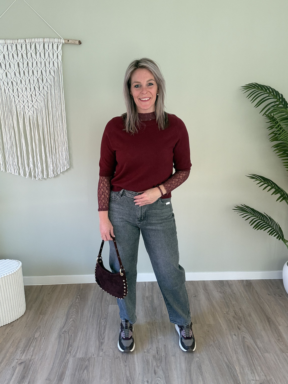 Balloon jeans grey - Afbeelding 3