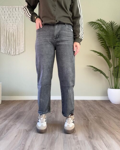 Balloon jeans grey