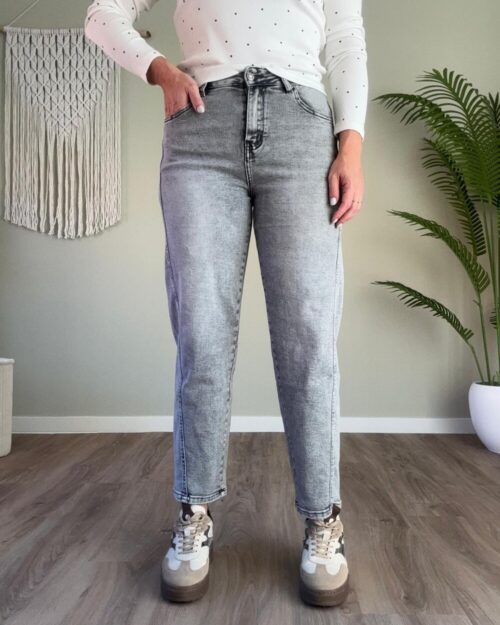 Baggy jeans grijs